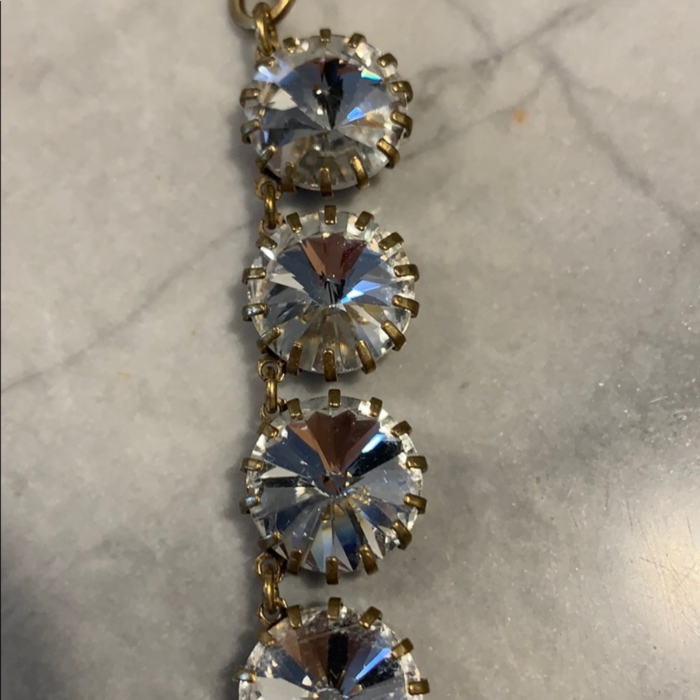 Crystal Statement Necklace - image 4